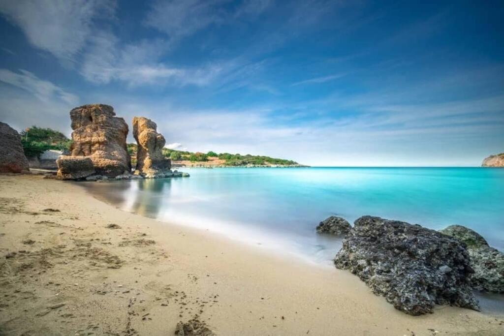 “Shiny” Sea View Apartment At Istron آغيوس نيكولاوس المظهر الخارجي الصورة